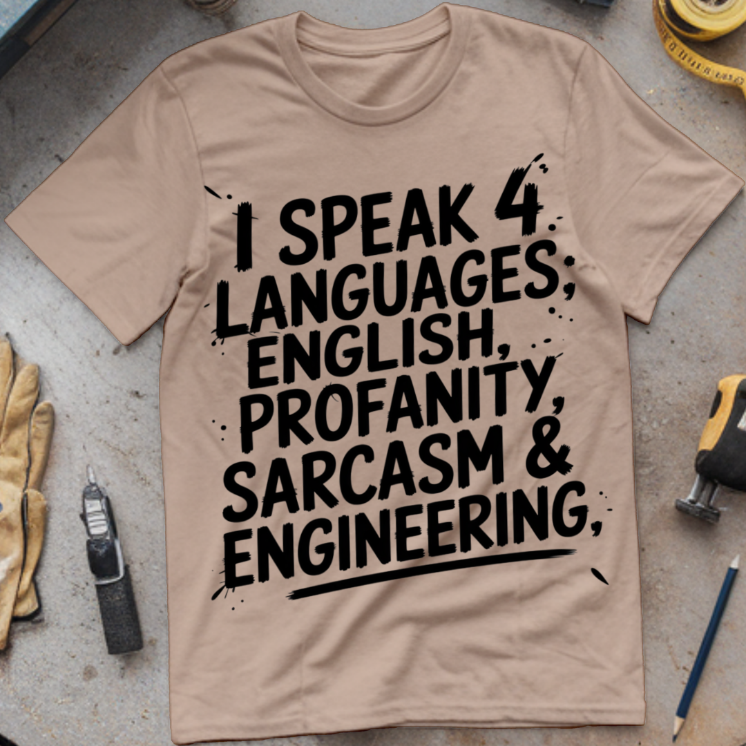 I Speak 4 Languages – English, Profanity, Sarcasm & Engineering