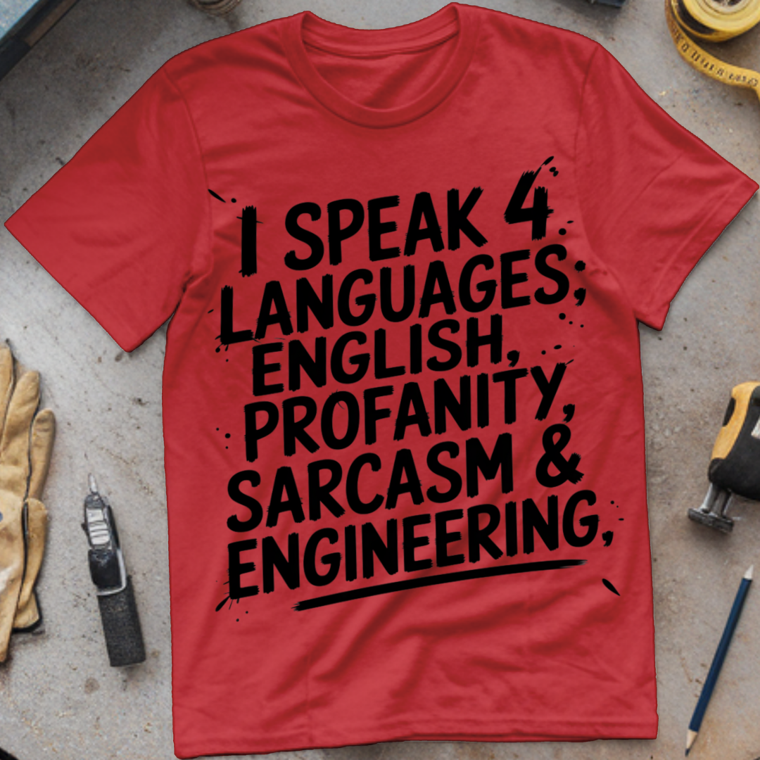 I Speak 4 Languages – English, Profanity, Sarcasm & Engineering