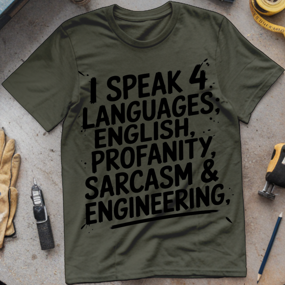I Speak 4 Languages – English, Profanity, Sarcasm & Engineering