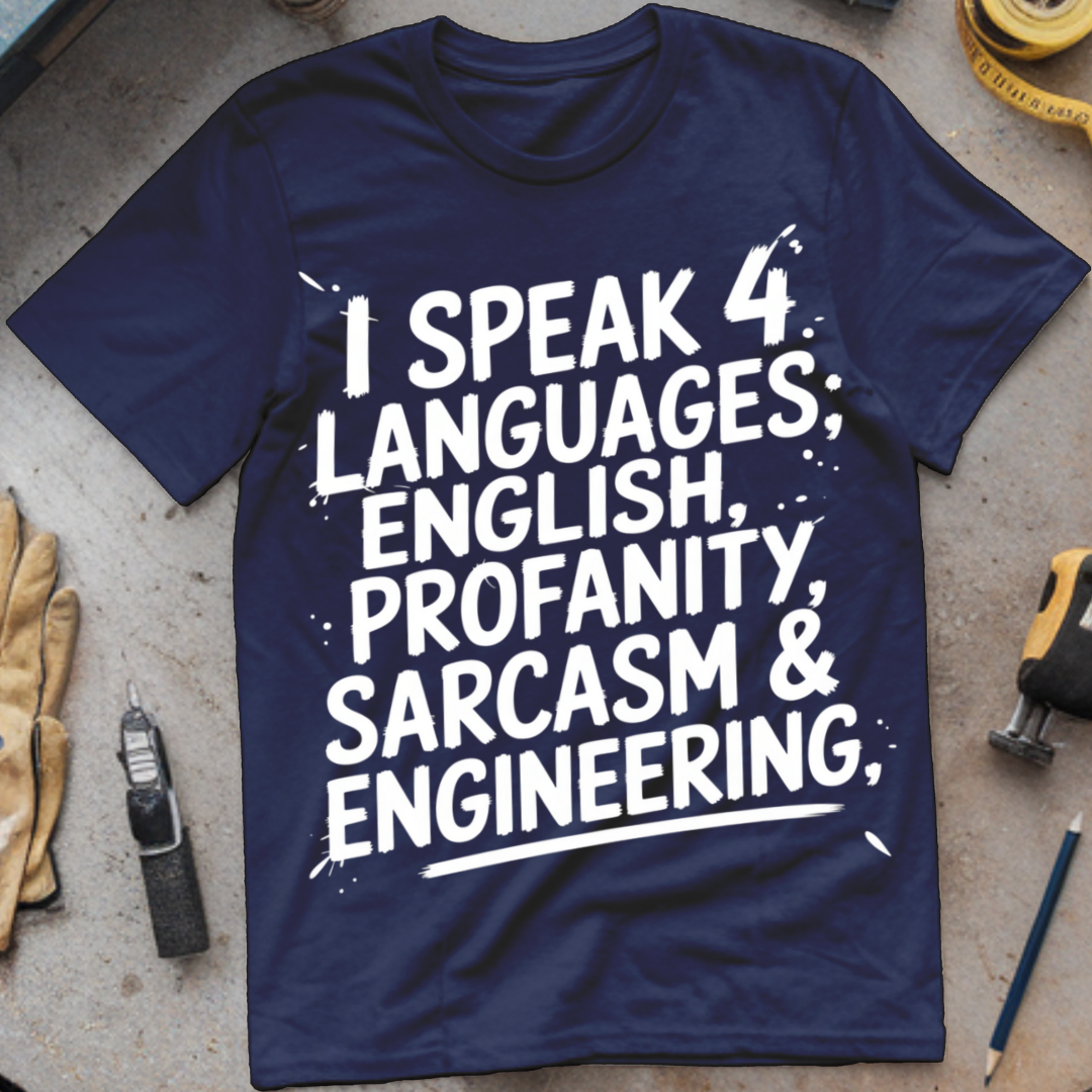 I Speak 4 Languages – English, Profanity, Sarcasm & Engineering