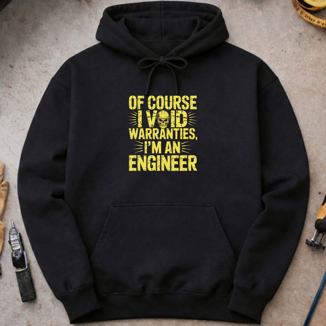 Of Course I Void Warranties Hoodie
