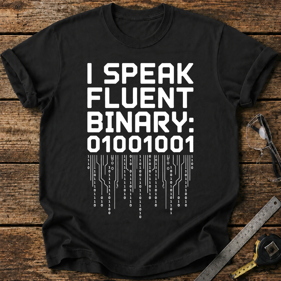 I speak fluent binary T-shirt