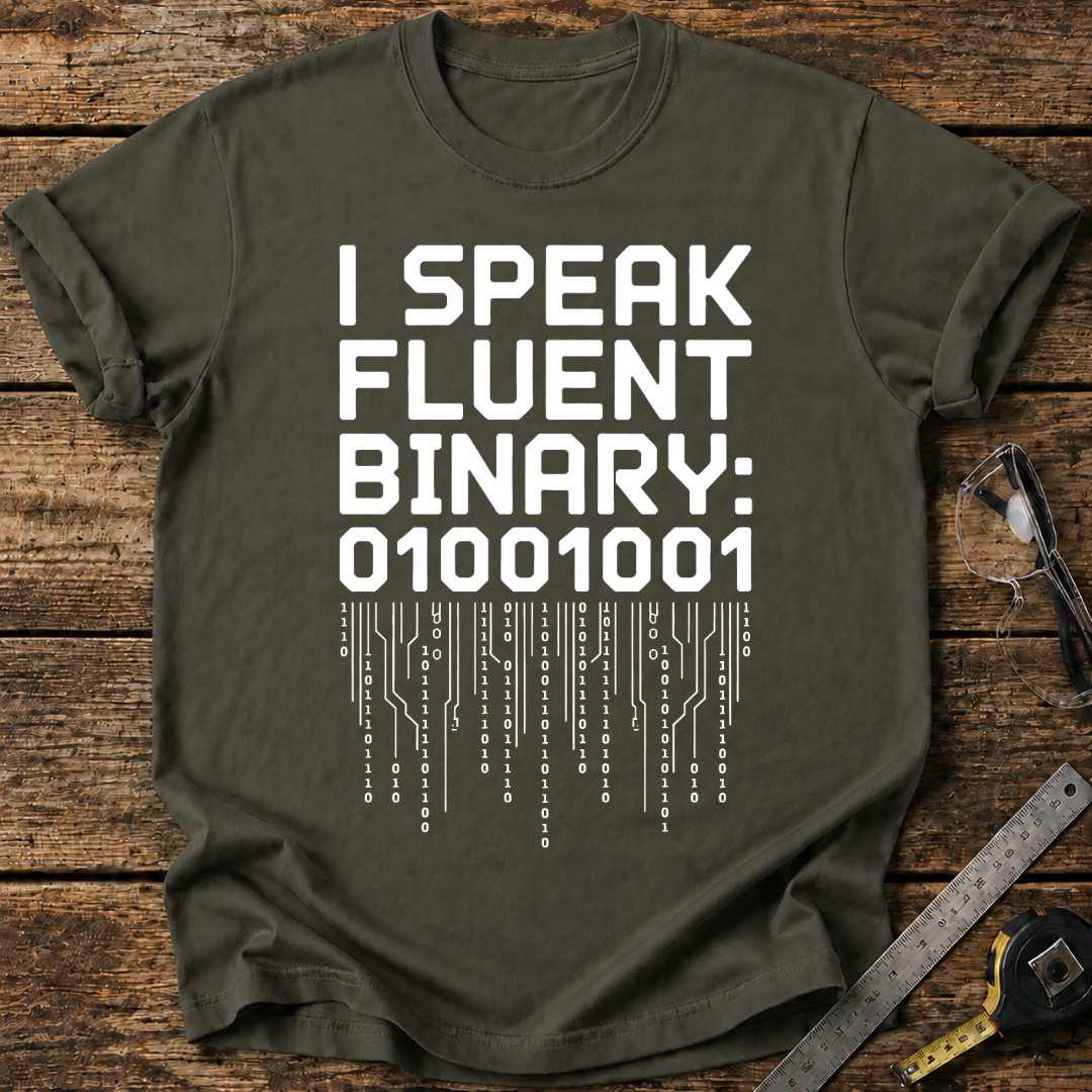 I speak fluent binary T-shirt
