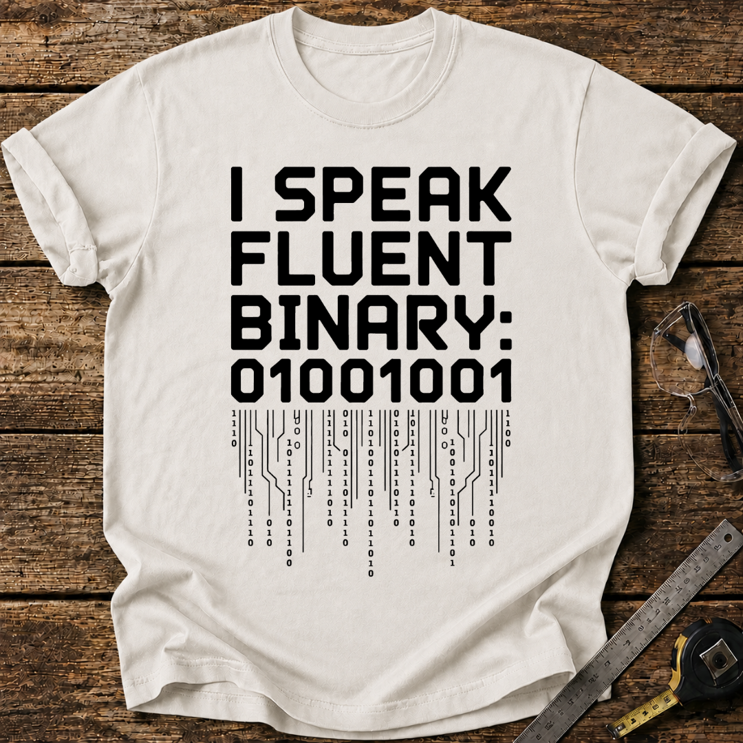 I speak fluent binary T-shirt