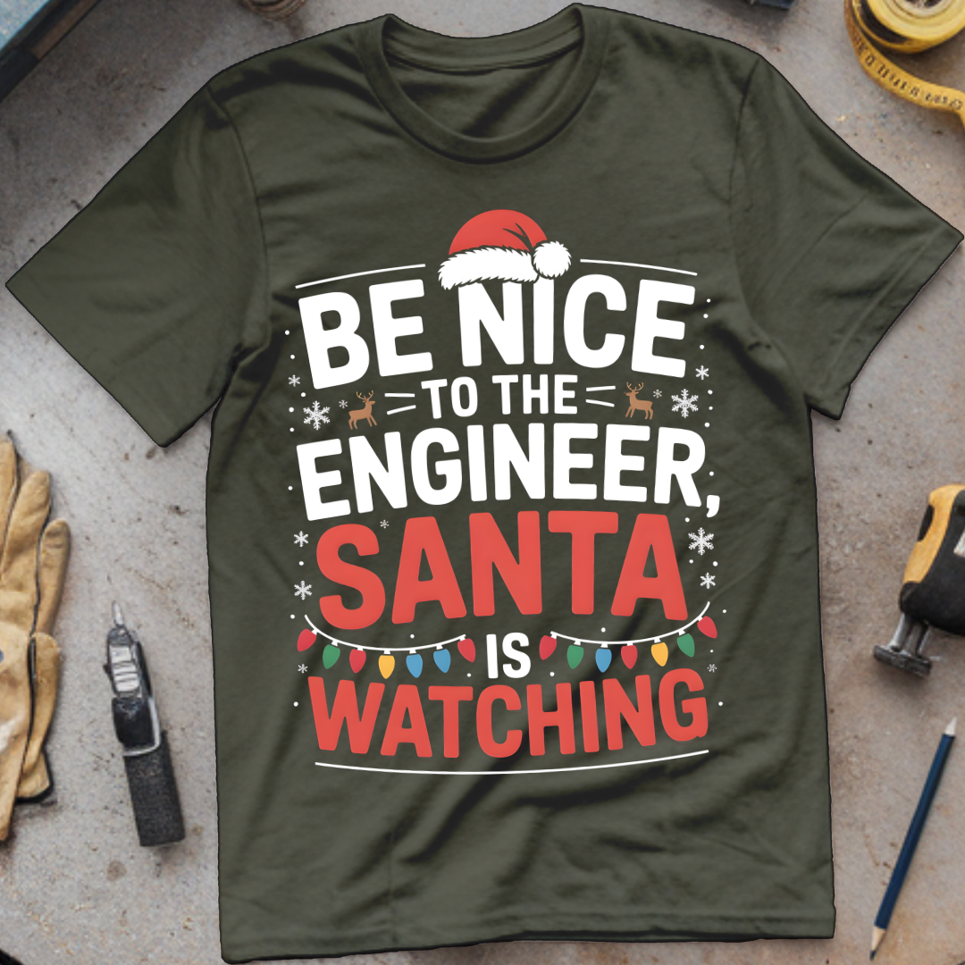 Be Nice to the Engineer, Santa Is Watching