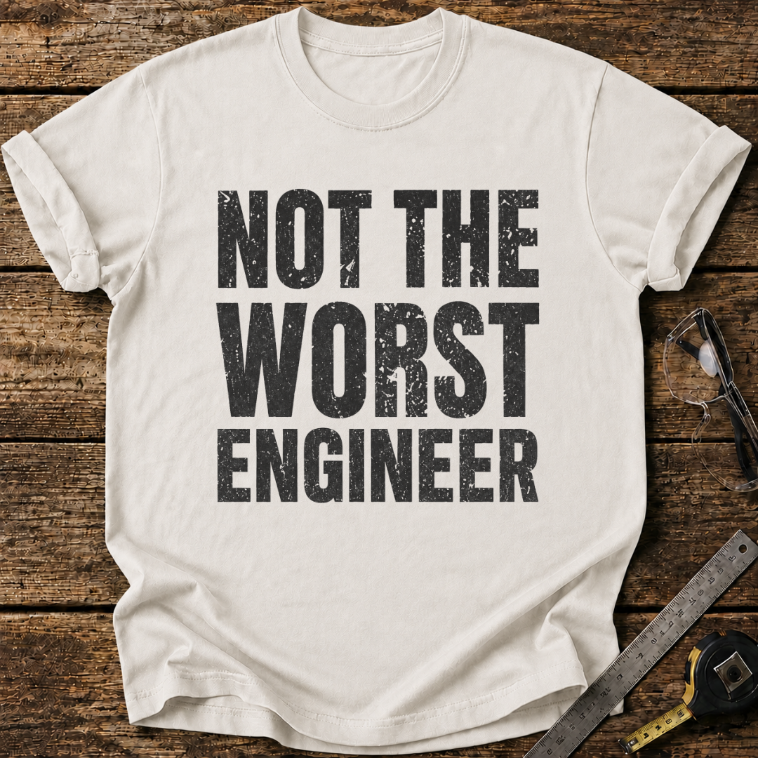 Not the Worst Engineer T-shirt
