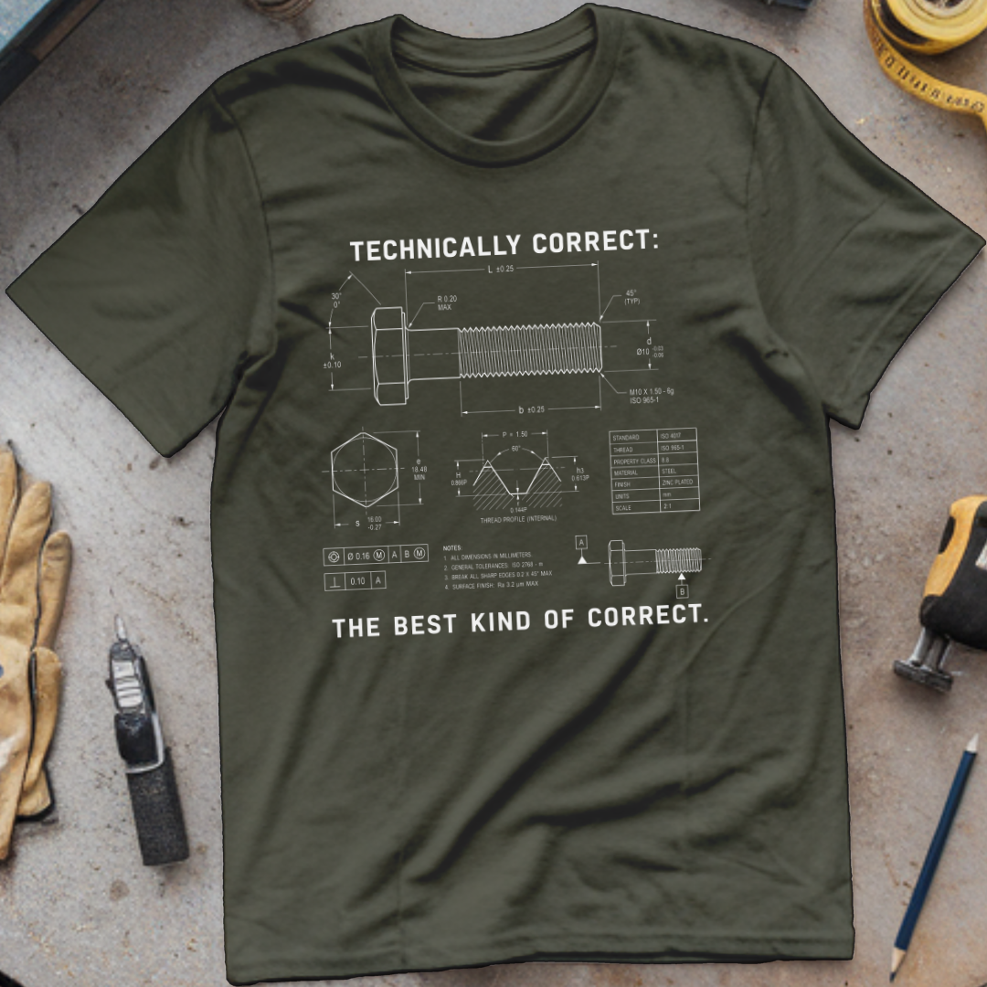 Technically Correct: The Best Kind of Correct T-shirt