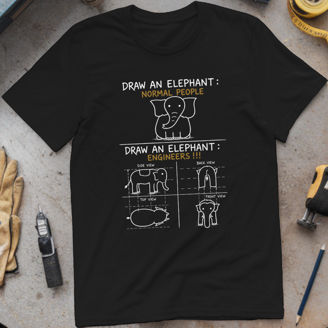Draw an Elephant T-shirt