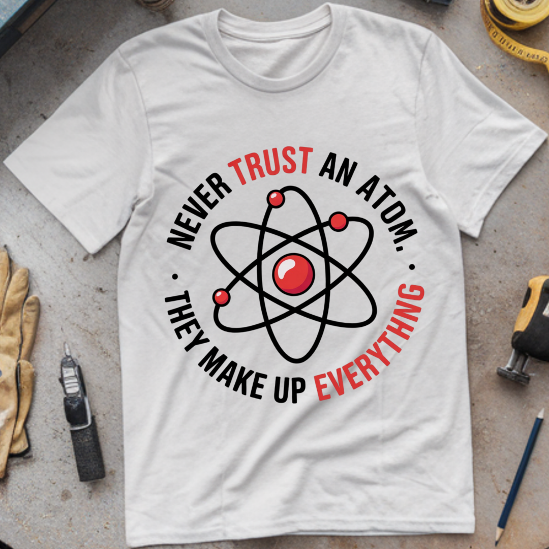 Never trust an atom they make up everything