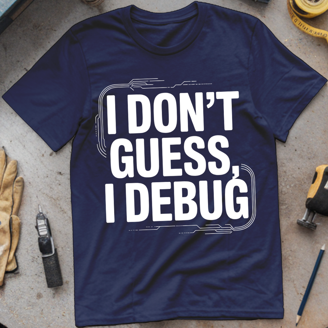 I don’t guess, I debug