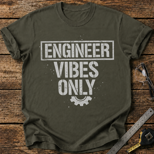 Engineer Vibes Only T-shirt