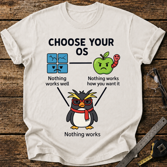 Choose Your Operating System T-shirt