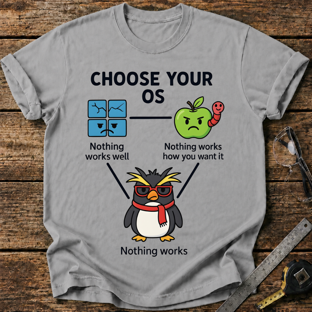 Choose Your Operating System T-shirt