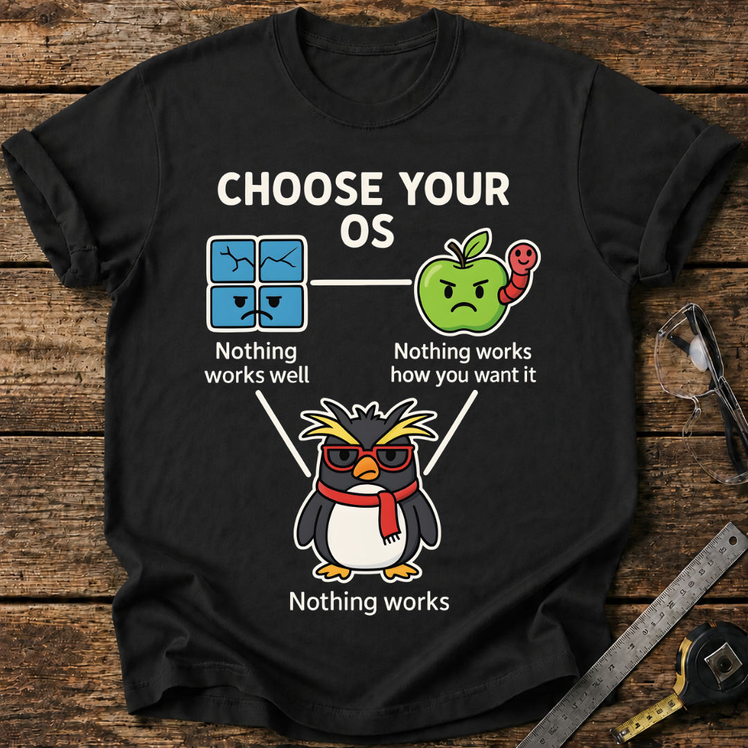 Choose Your Operating System T-shirt