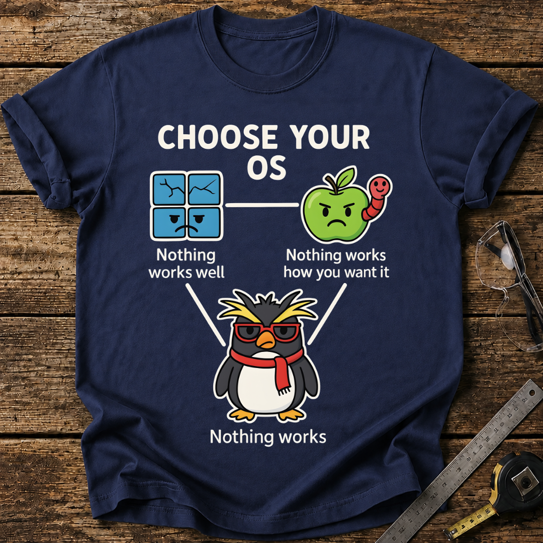 Choose Your Operating System T-shirt