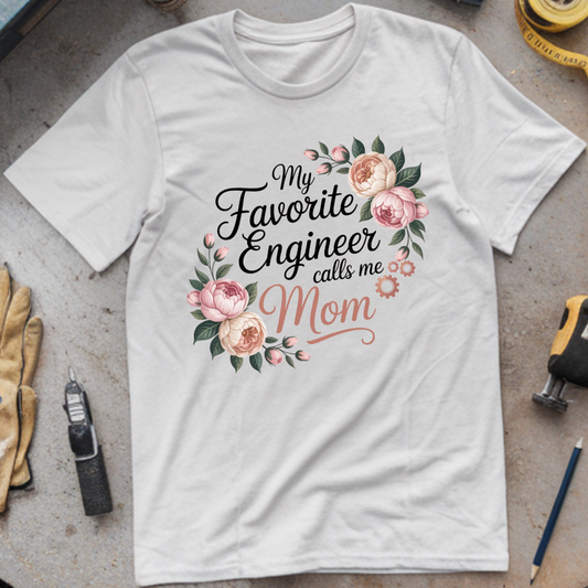 My Favorite Engineer Calls Me Mom T-shirt