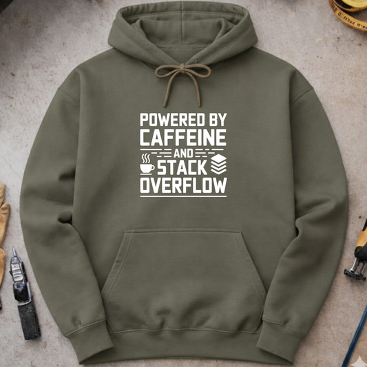 Powered by caffeine Hoodie