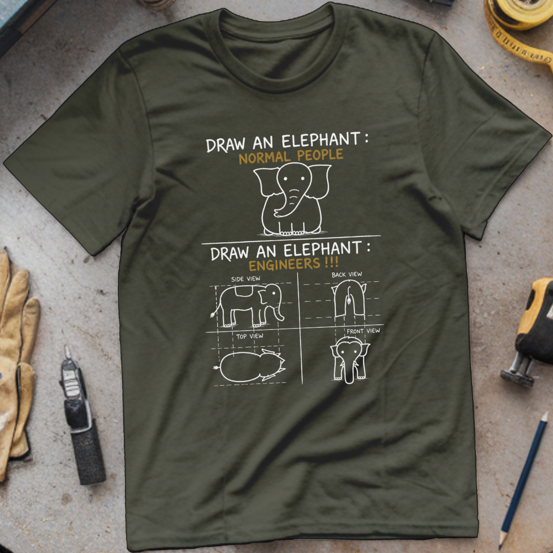 Draw an Elephant T-shirt