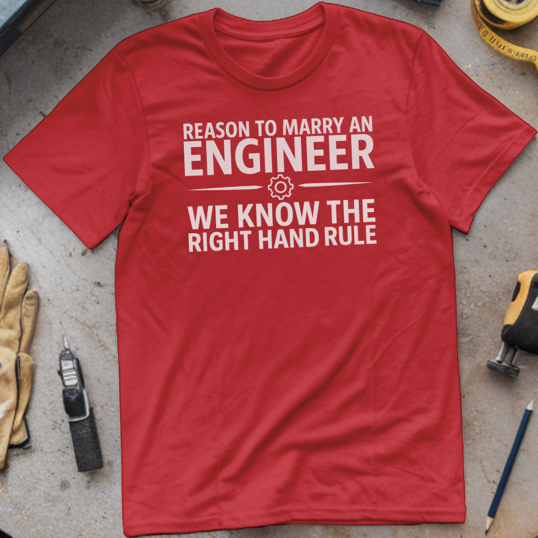 Reason  to Marry an Engineer #3