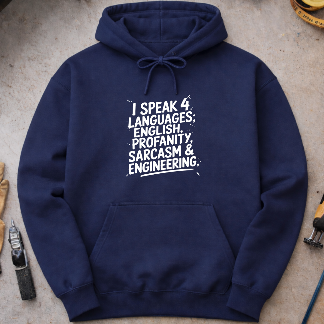 I Speak 4 Languages Hoodie