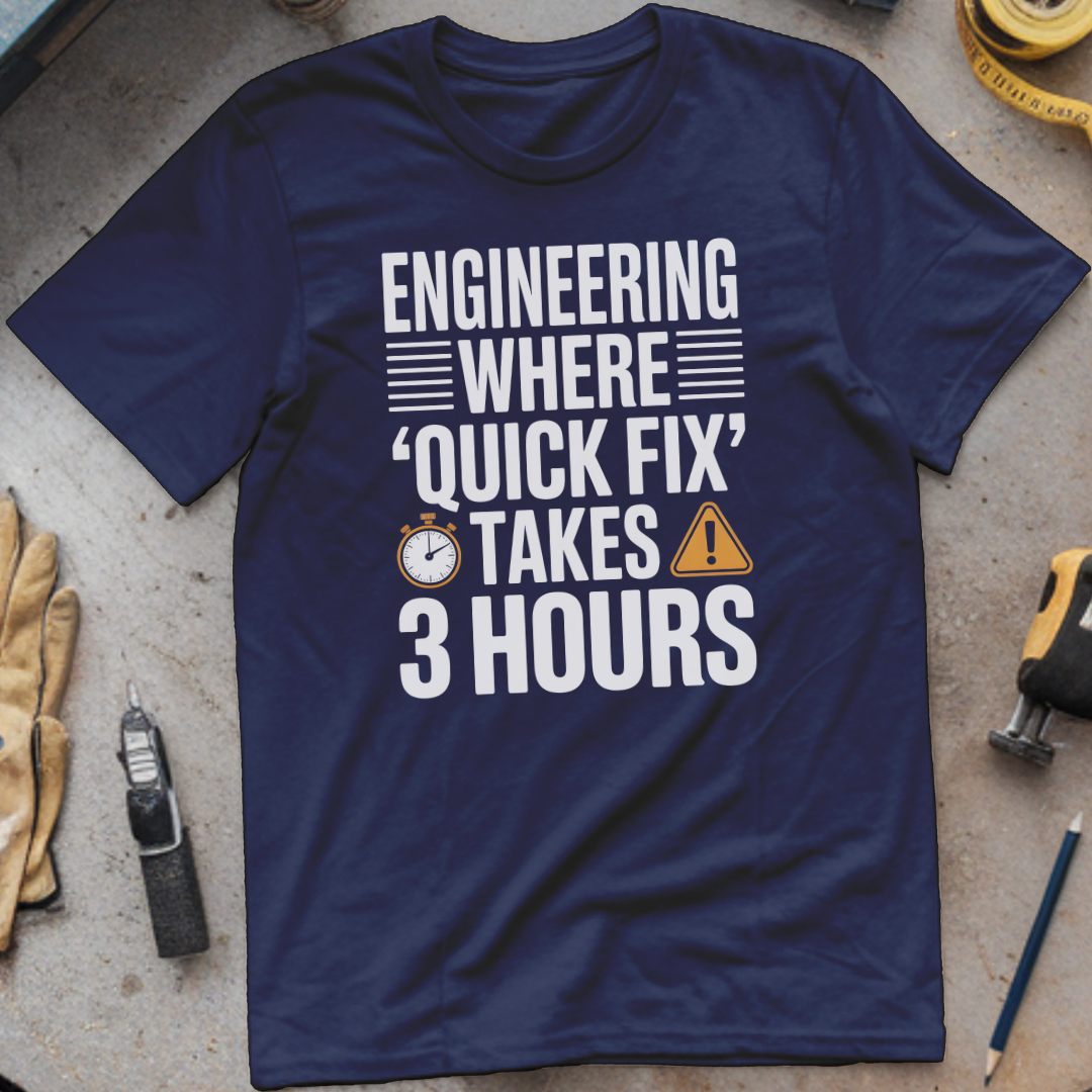 Quick Fix Takes 3 Hours