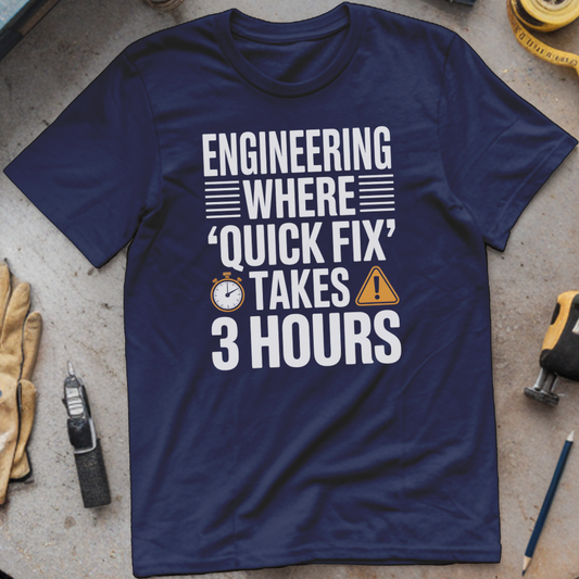 Quick Fix Takes 3 Hours