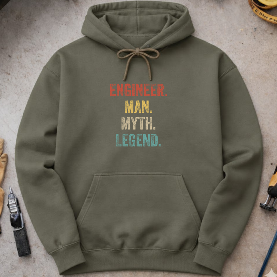 Engineer, Man, Myth, Legend. Hoodie