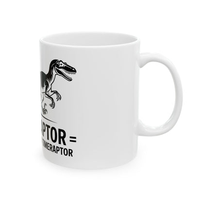 Velociraptor = distanceraptor ÷ timeraptor