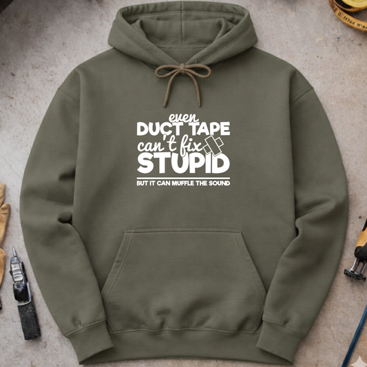Even Duct Tape Can't Fix Stupid Hoodie