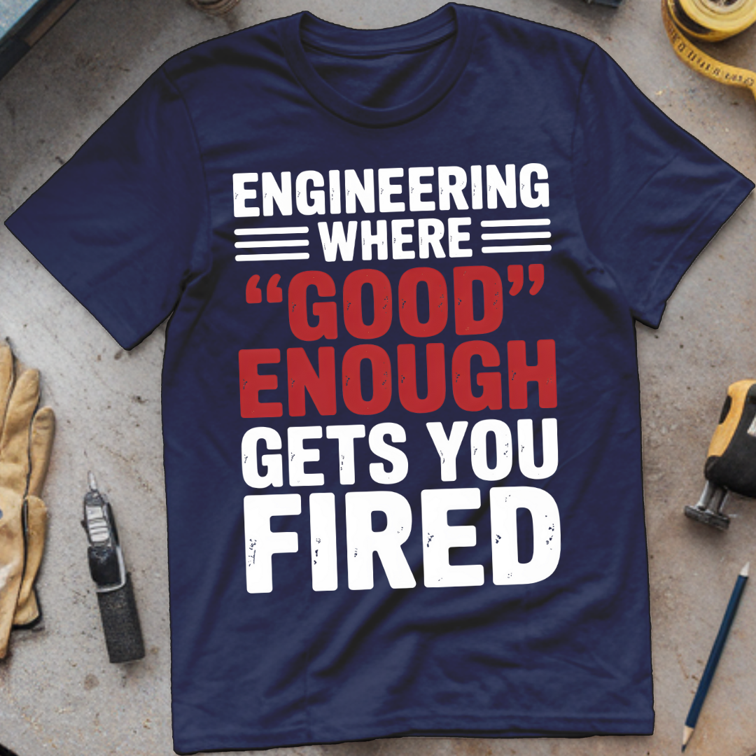 Engineering – Where Good Enough Gets You Fired