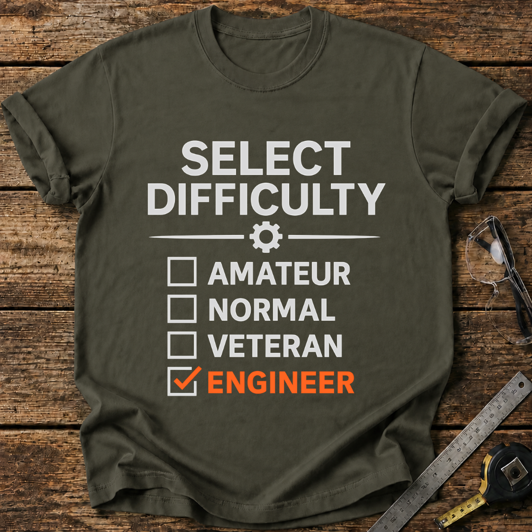Select Difficulty: T-shirt