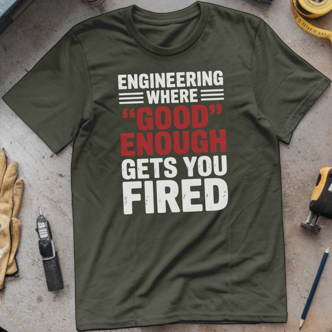 Good Enough Gets You Fired