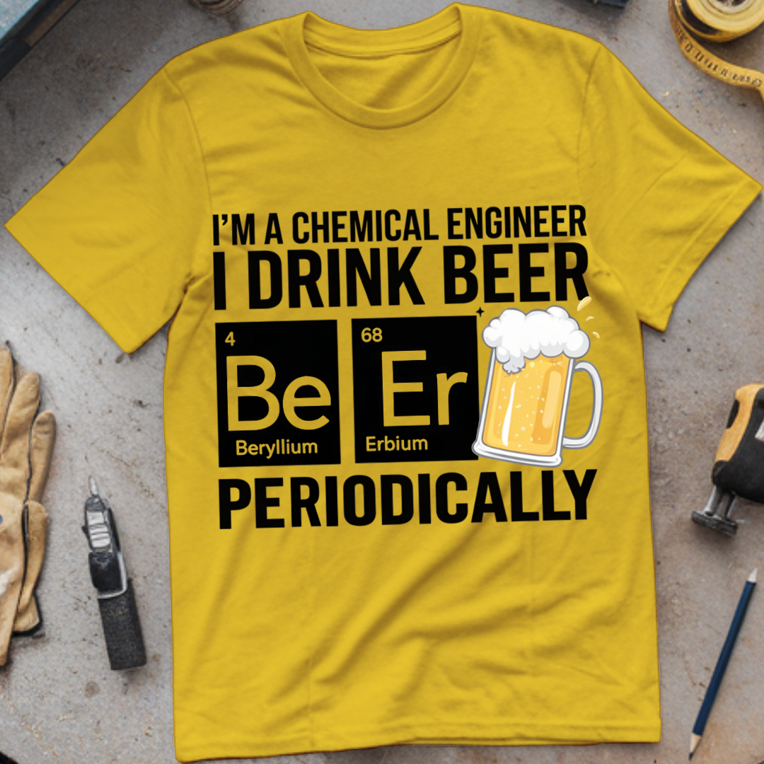 I'm a Chemical Engineer: I Drink Beer Periodically