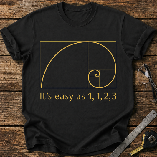 Fibonacci Spiral T-shirt