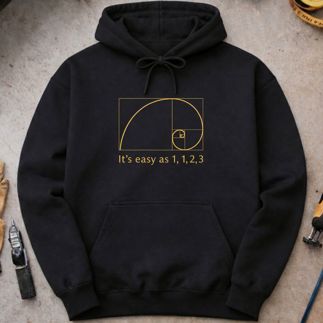 Fibonacci Spiral Hoodie