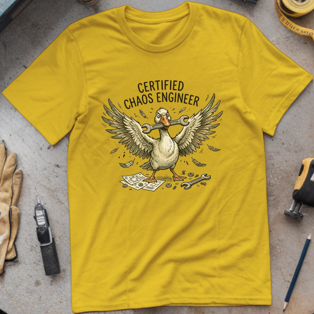 Certified Chaos Engineer T-shirt