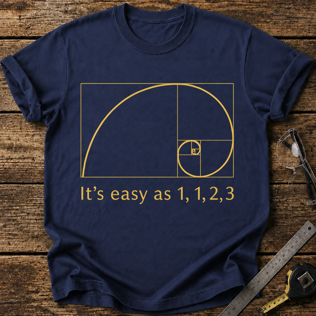 Fibonacci Spiral T-shirt