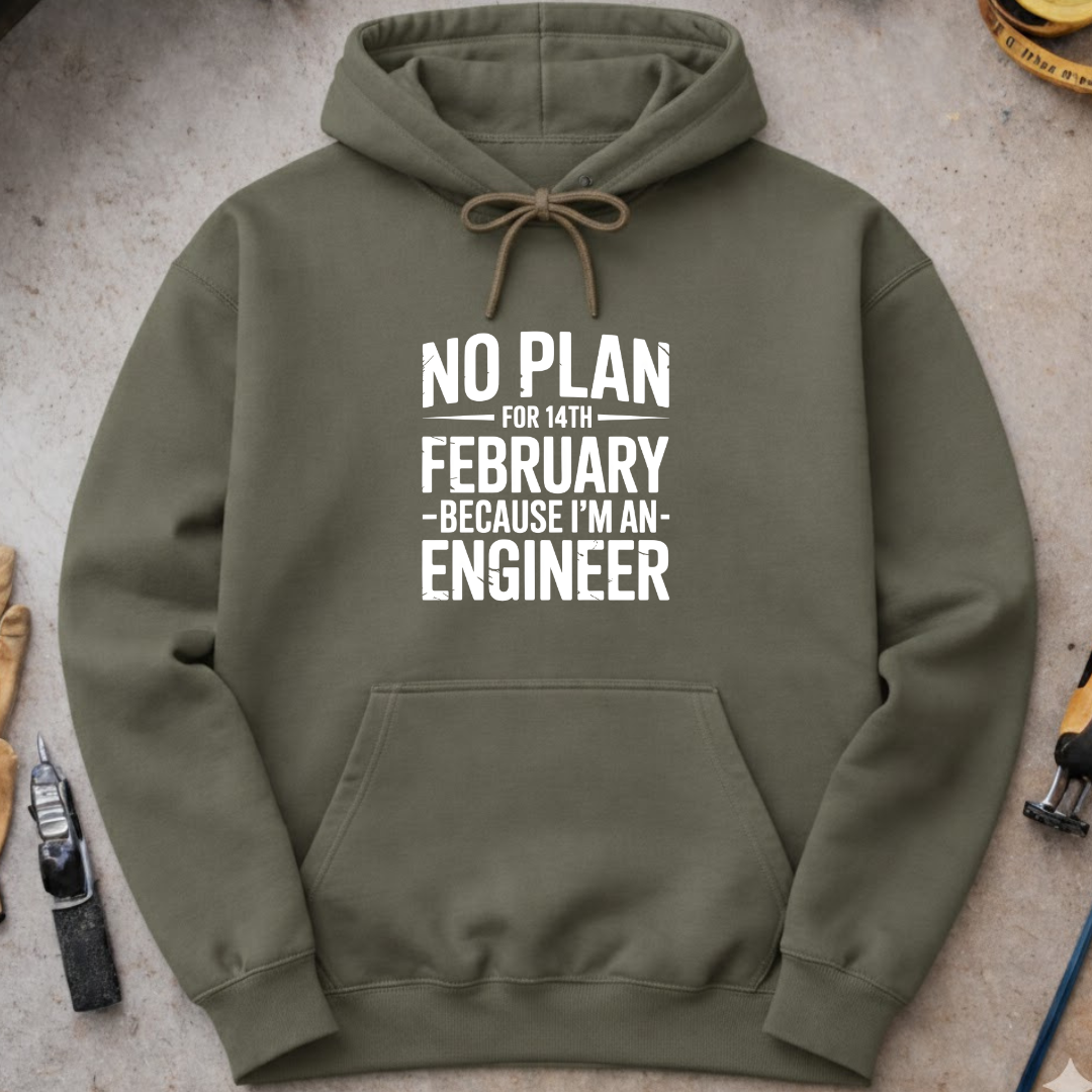 No plan for 14 February Hoodie