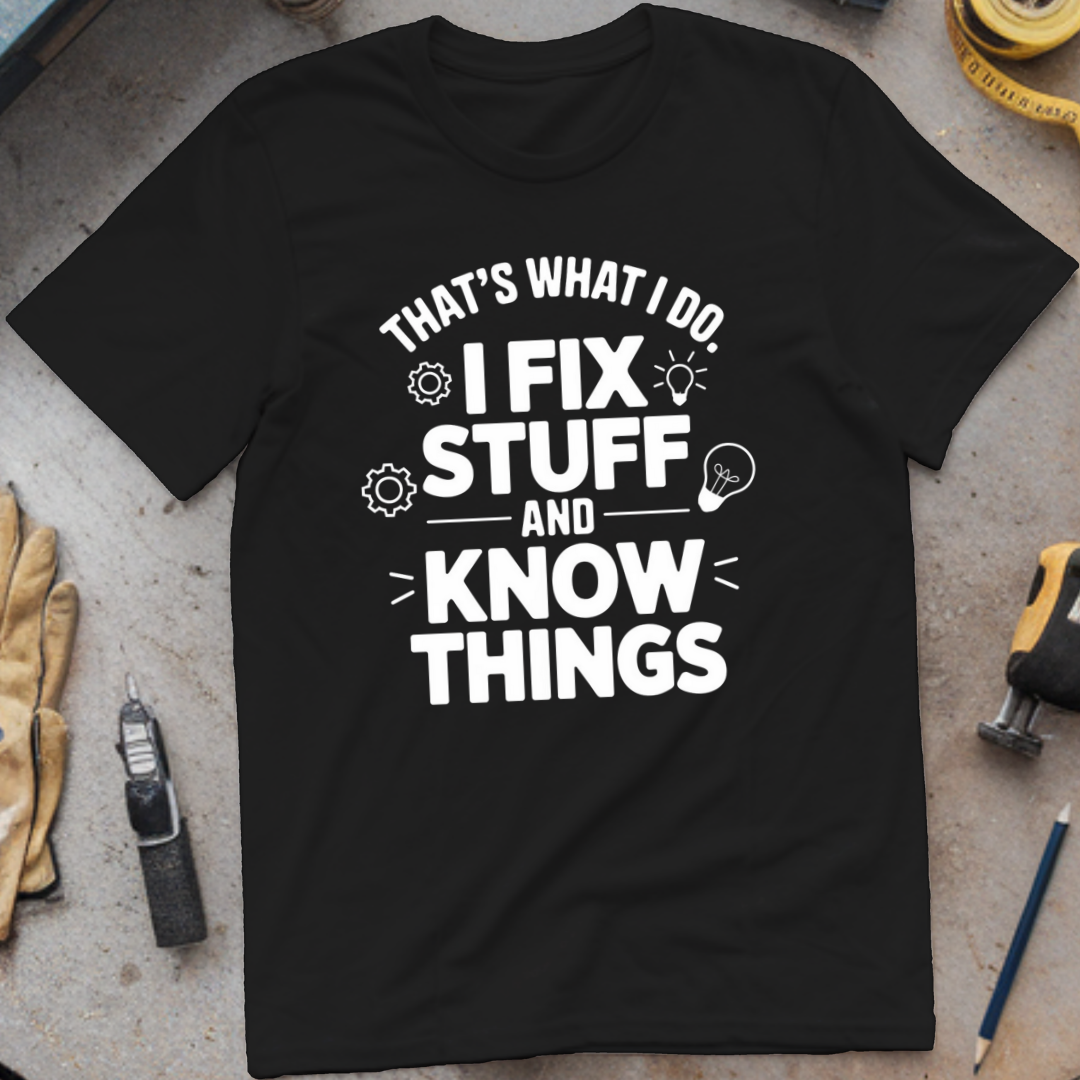 I Fix Stuff and Know Things