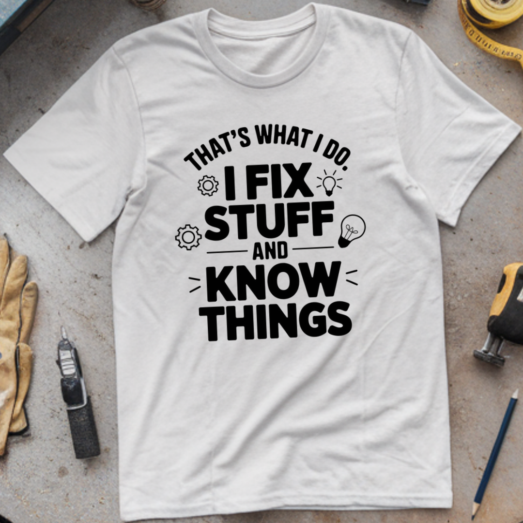 I Fix Stuff and Know Things