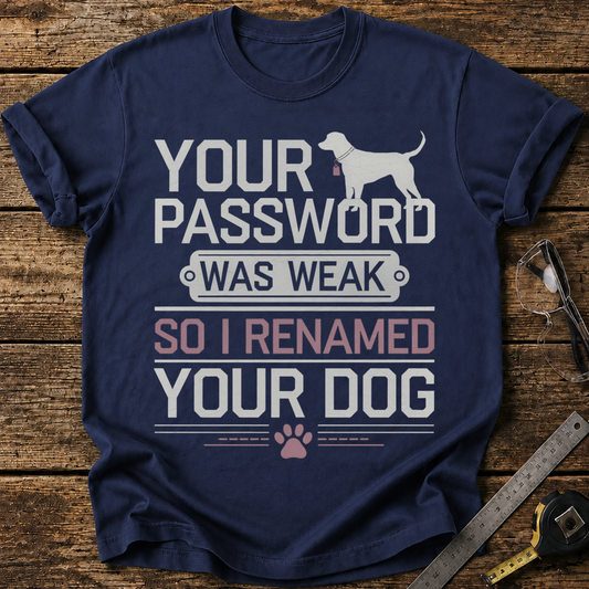 Your Password Was Weak T-shirt