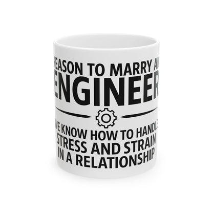 Reason #6 to Marry an Engineer – We Know How to Handle Stress and Strain in a Relationship