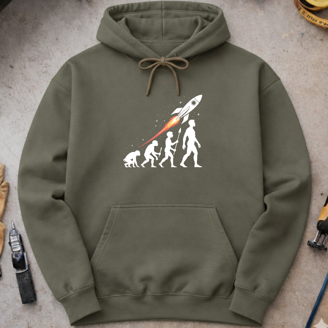 Aerospace Engineer Evolution Hoodie
