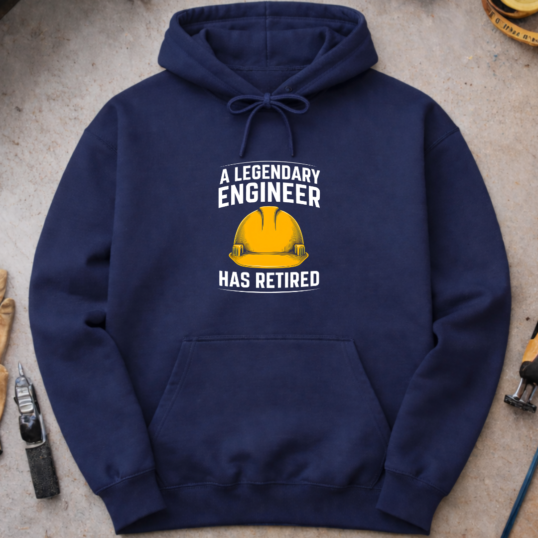 A legendary engineer has retired Hoodie