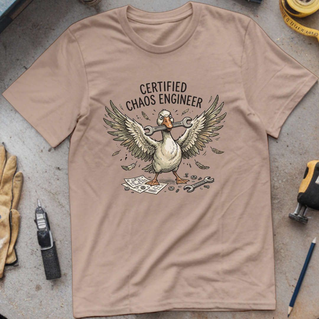 Certified Chaos Engineer T-shirt