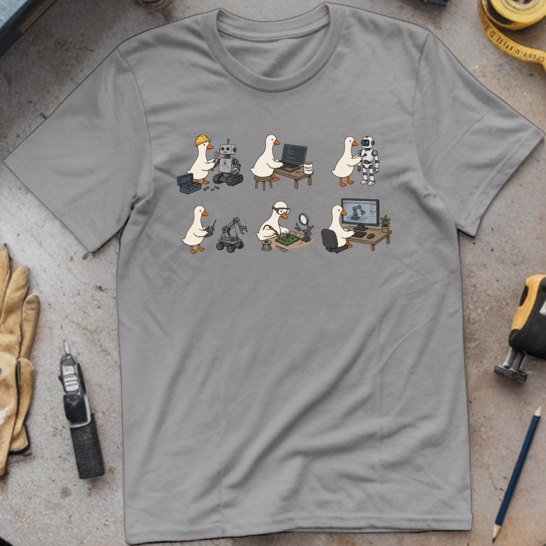 Silly Goose Robotics Engineer T-shirt