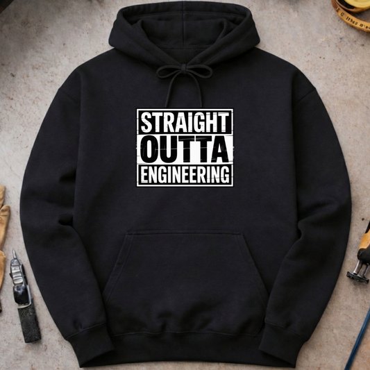 Straight Outta Engineering Hoodie