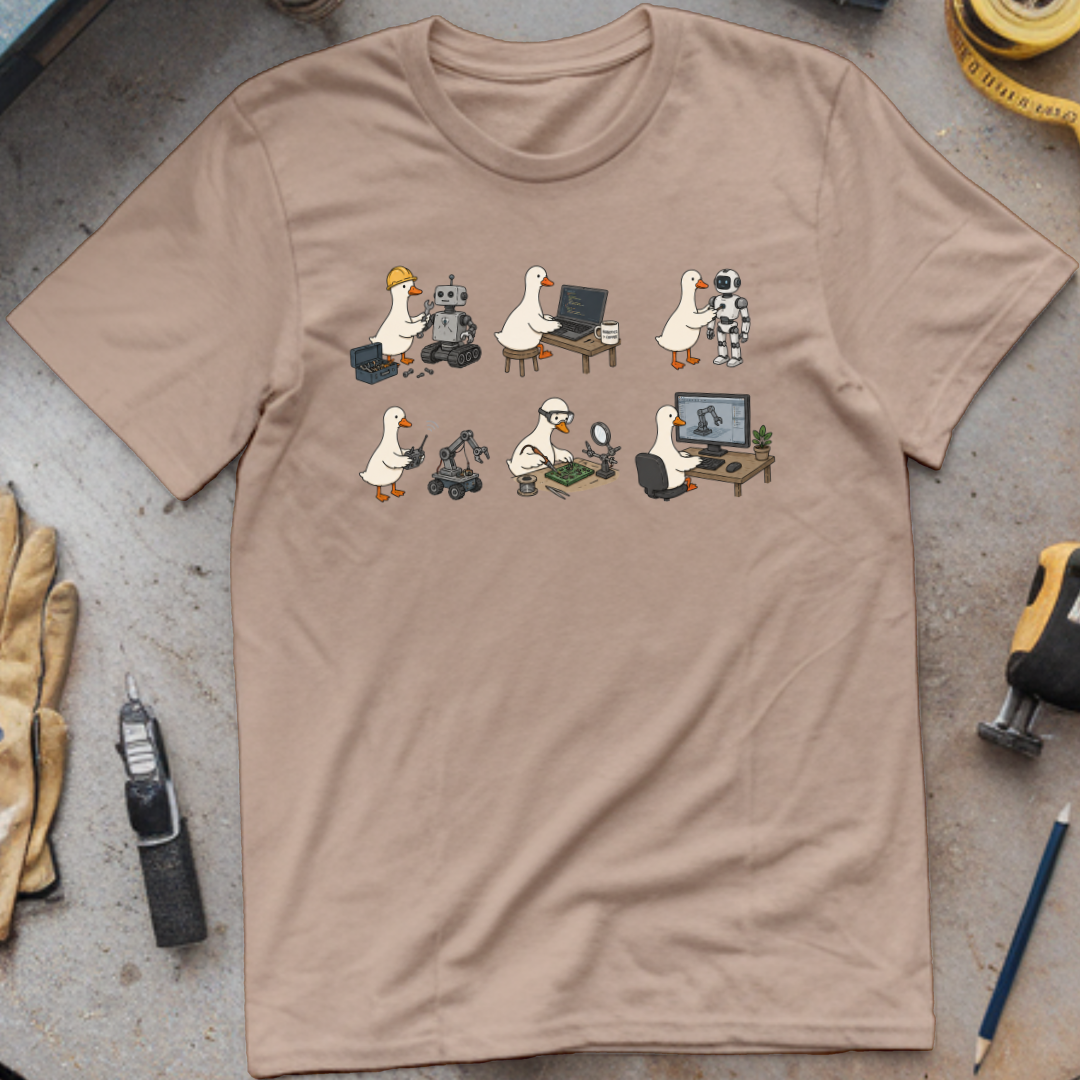 Silly Goose Robotics Engineer T-shirt