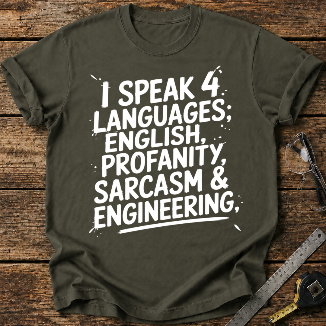 I Speak 4 Languages T-shirt