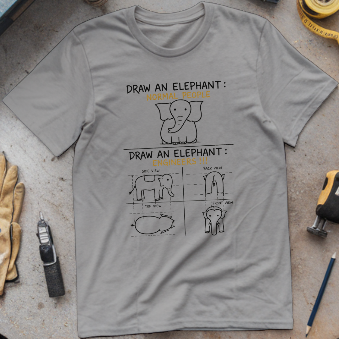 Draw an Elephant T-shirt